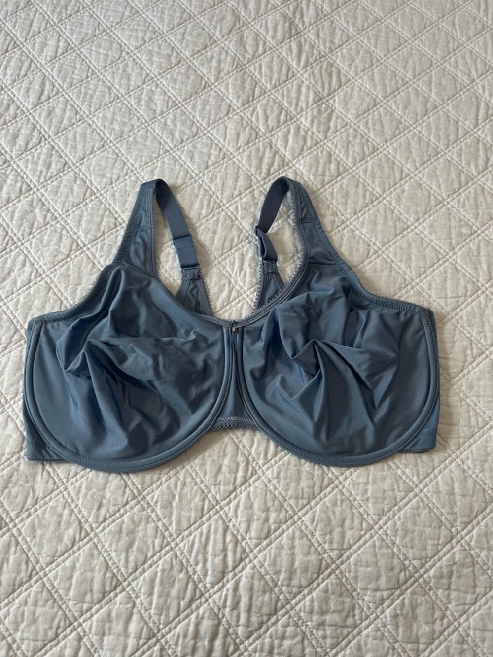 Wacoal Full Coverage Minimizer Underwire Bra in Slate Blue